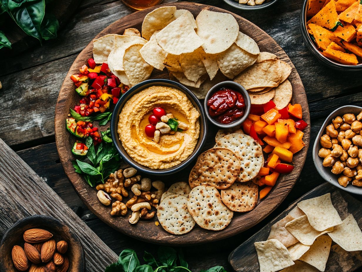 A variety of colorful vegetable chips in a bowl, showcasing their crunchy texture.