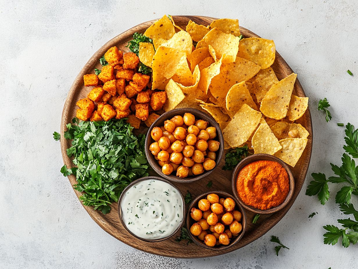 Savory gluten-free snacks with unique flavors