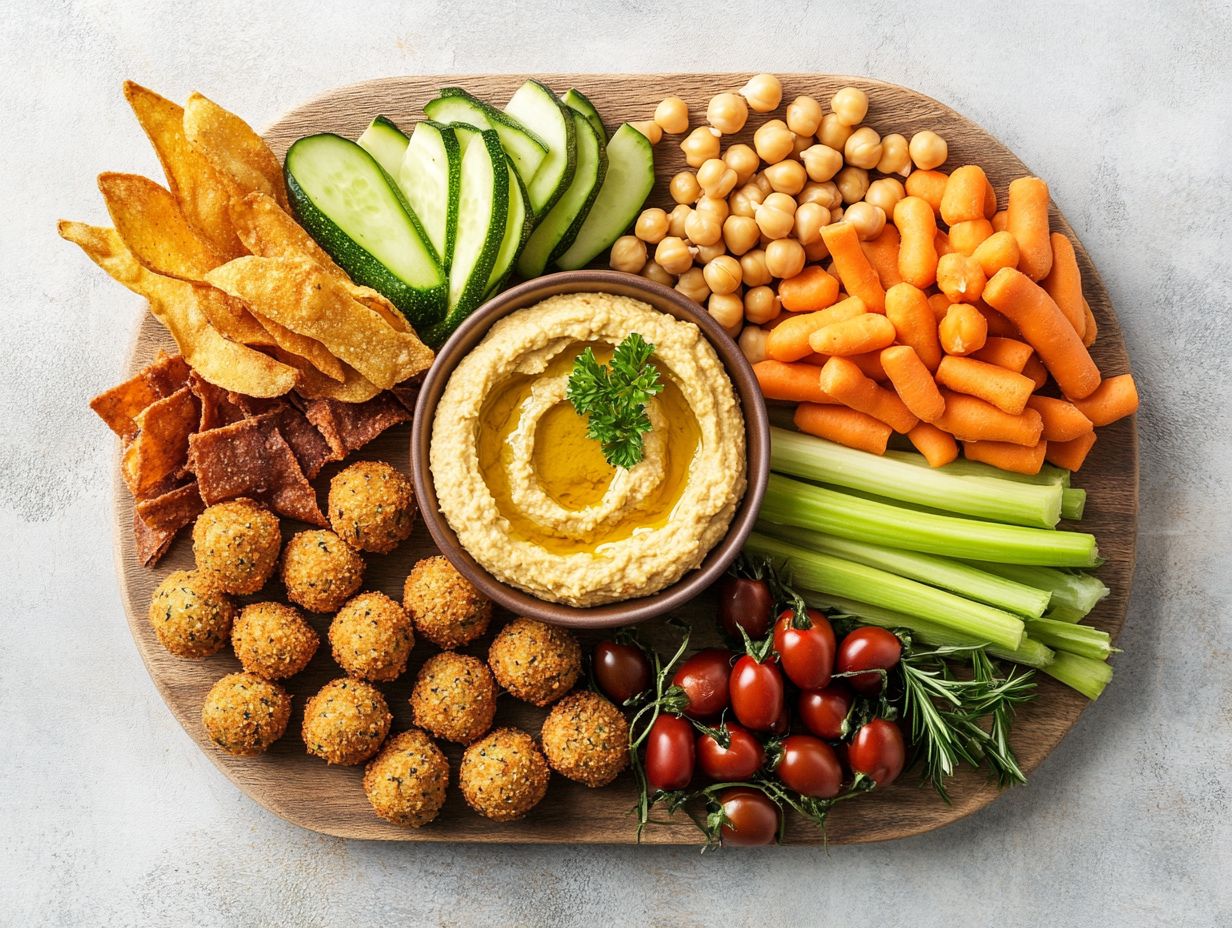 A variety of gluten-free snacks displayed on a table.