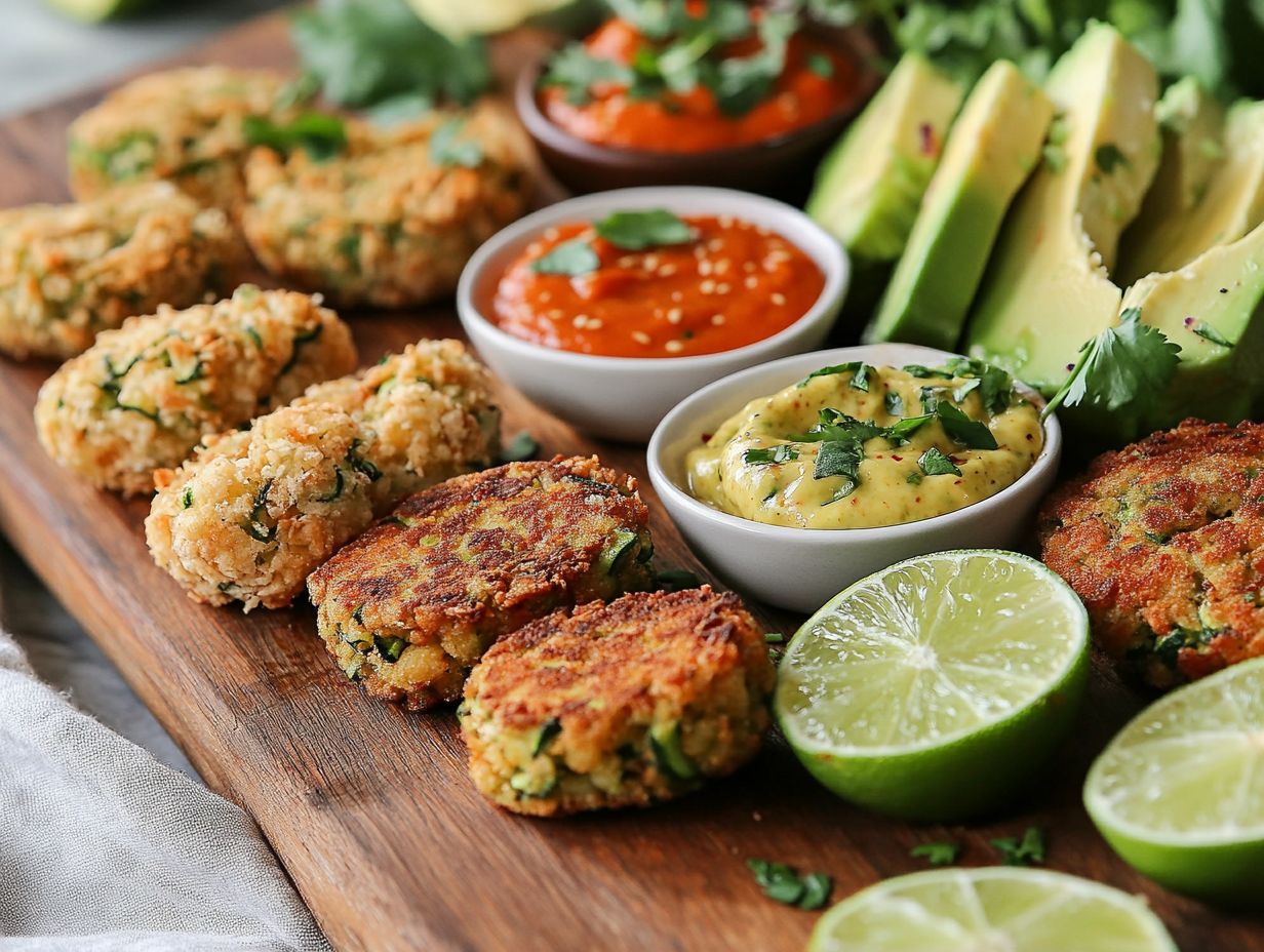 Delicious savory gluten-free snacks ready to enjoy.