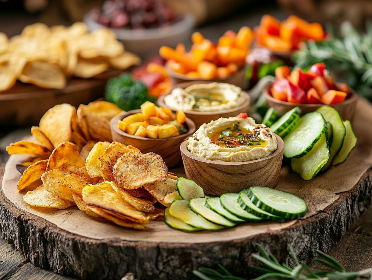 Savory gluten-free snacks