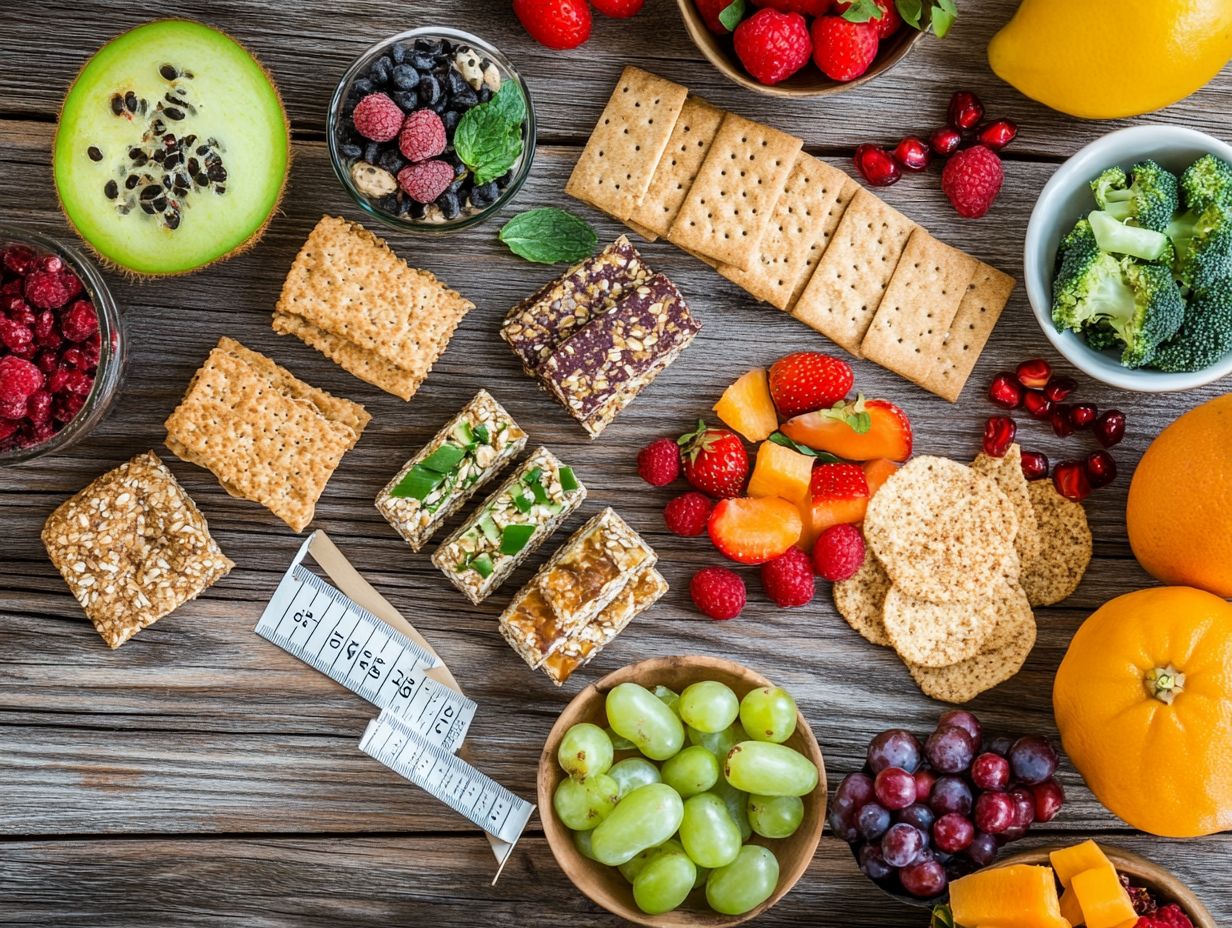 A variety of gluten-free snacks that help reduce inflammation