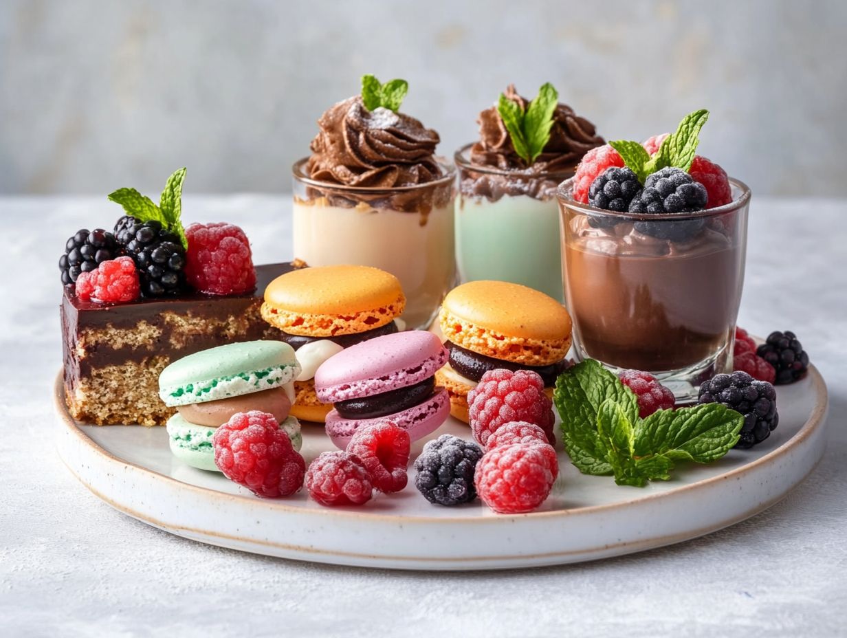 Delicious gluten-free dessert inspirations from Sweet Dreams Bakery.