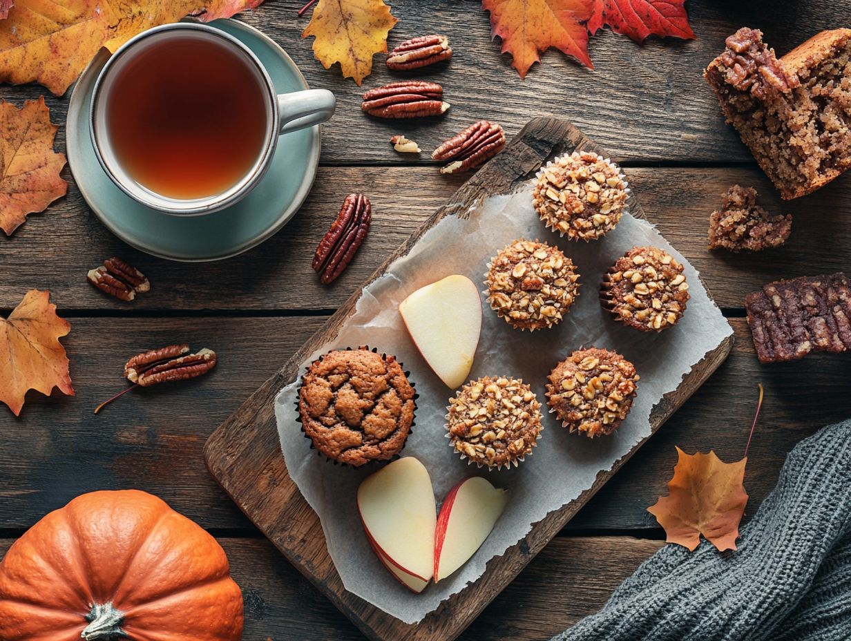 Delicious gluten-free snacks for fall