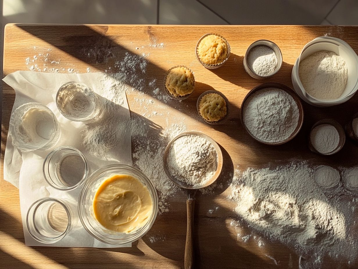 Using a kitchen scale for gluten-free baking