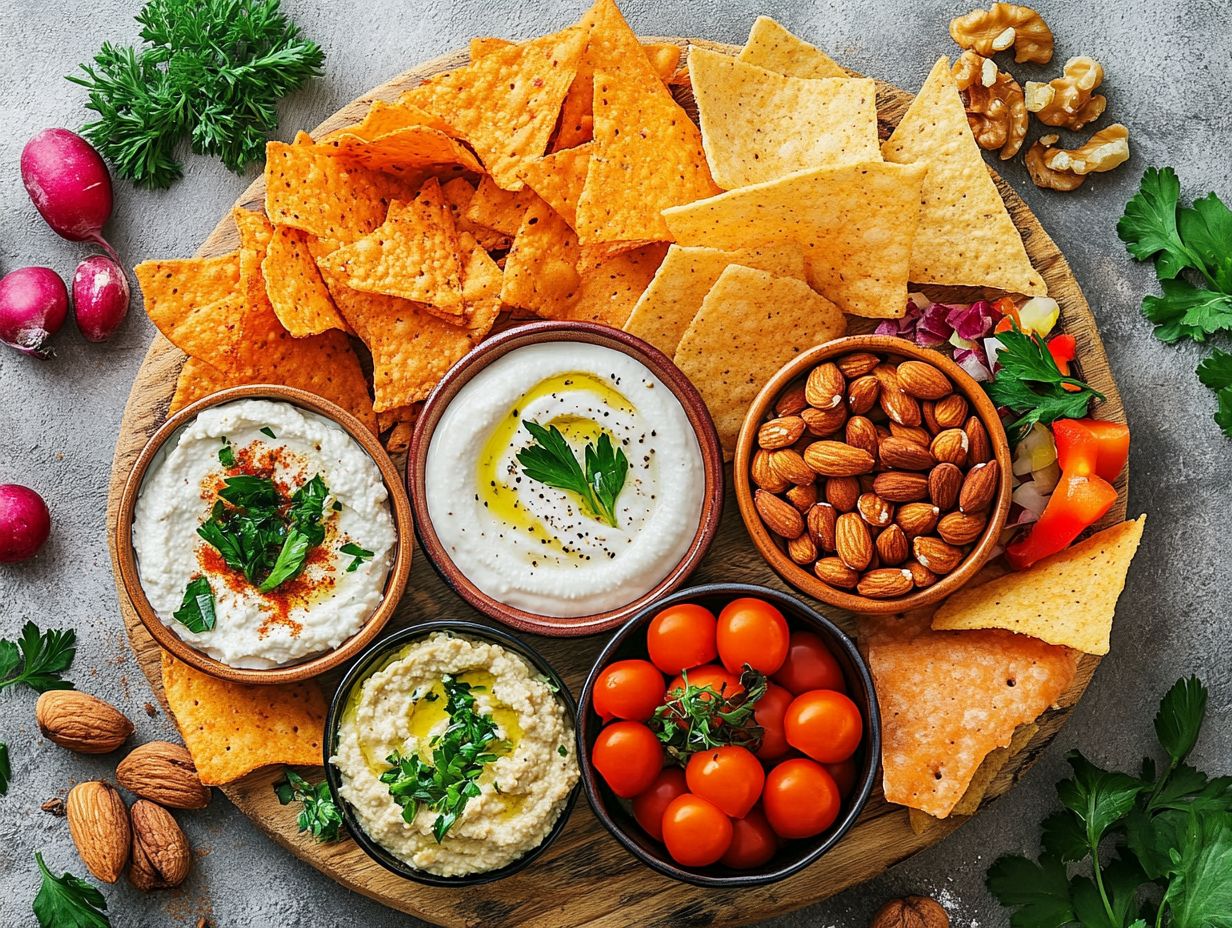 A bowl of roasted chickpeas seasoned with spices