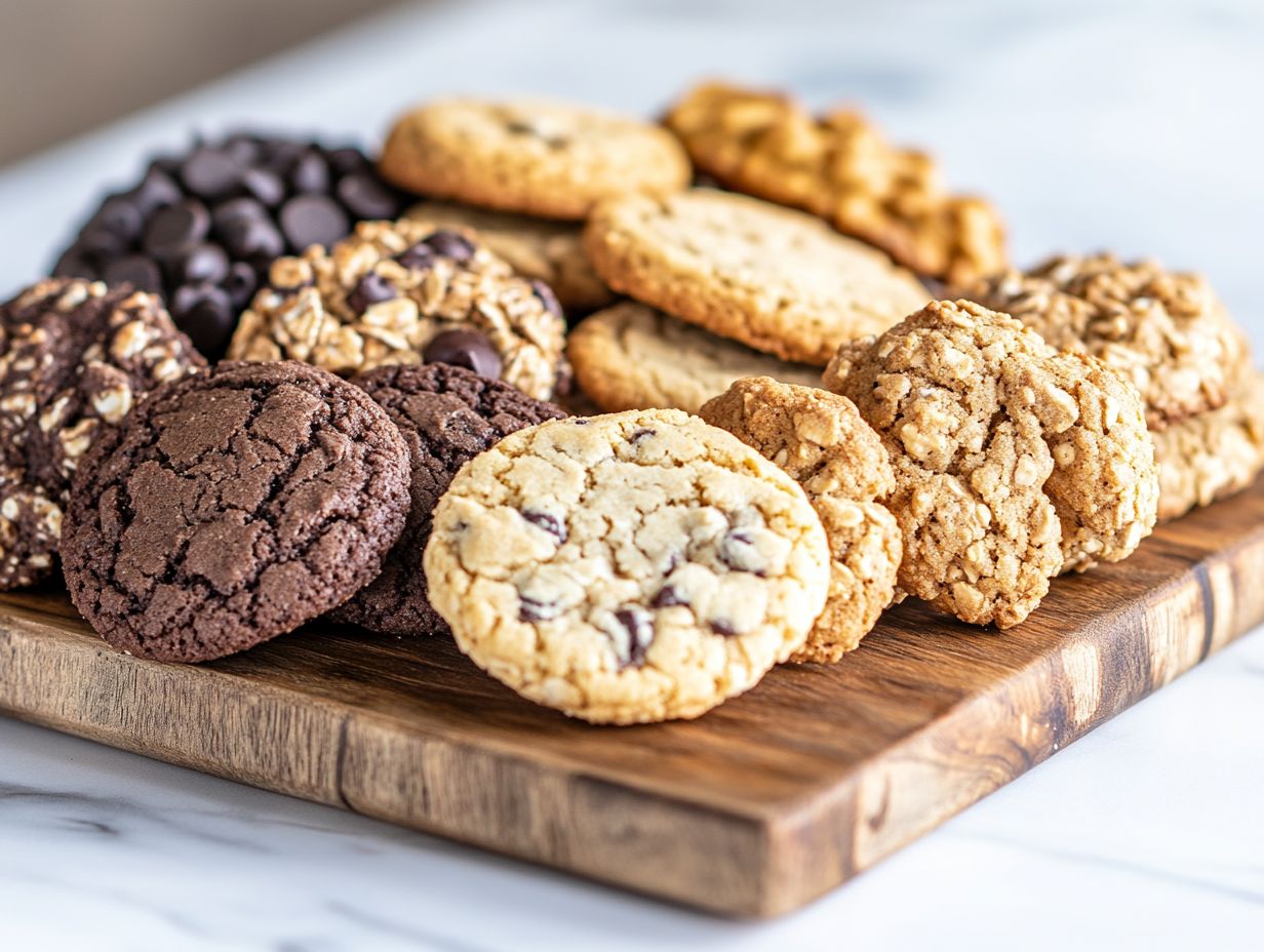 Delicious homemade Peanut Butter Cookies on a plate.