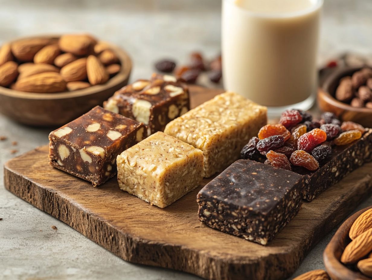 An informative guide on choosing gluten-free snack bars.