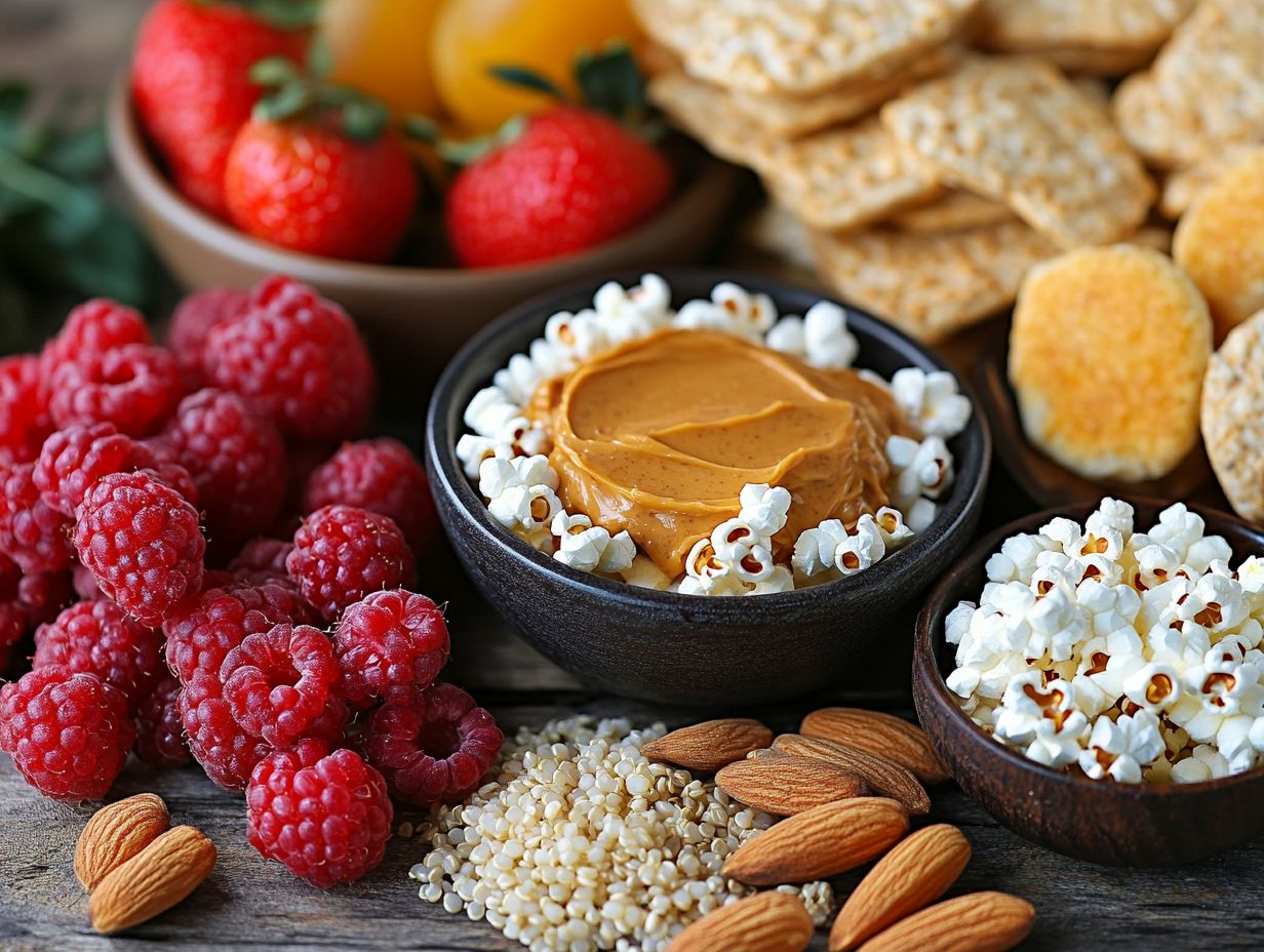 A collection of frequently asked questions about gluten-free snacks.