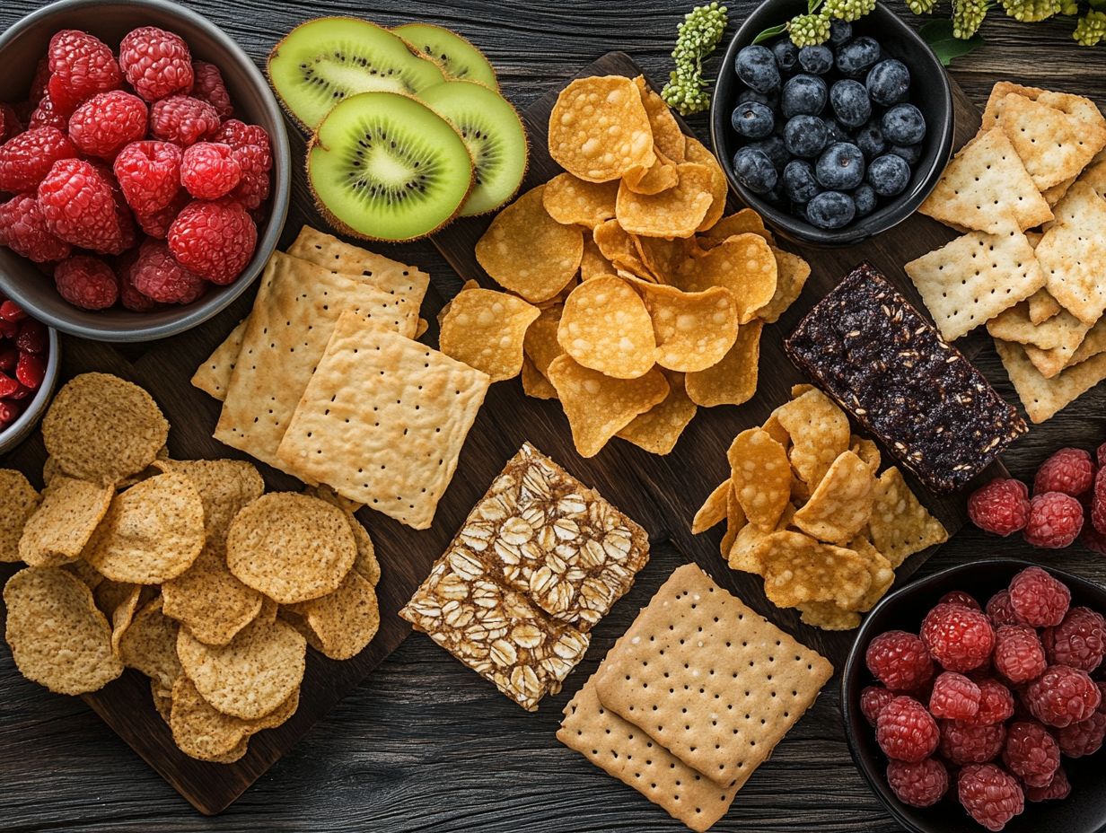 Overview of gluten-free snack options